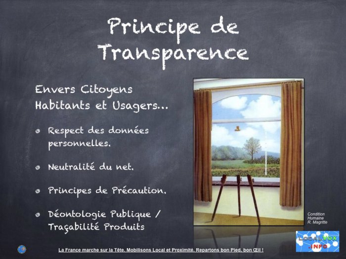 Principe de Transparence